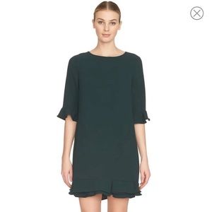 Green mini dress size 8p